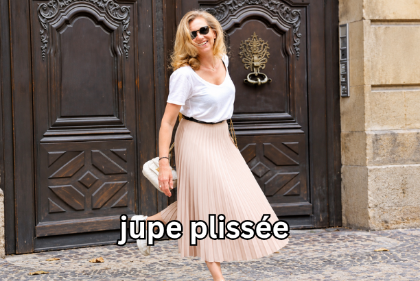 jupe plissée