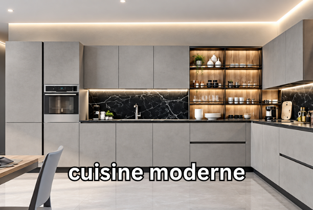 cuisine moderne